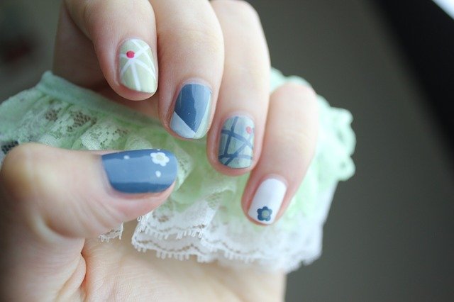 malované nehty