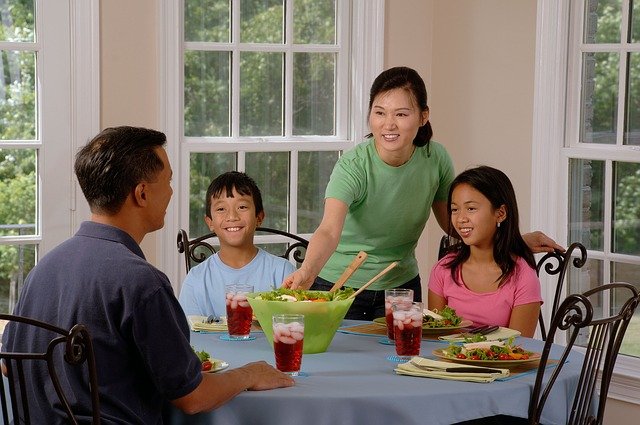 stravování rodiny